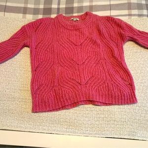 Pink madewell sweater